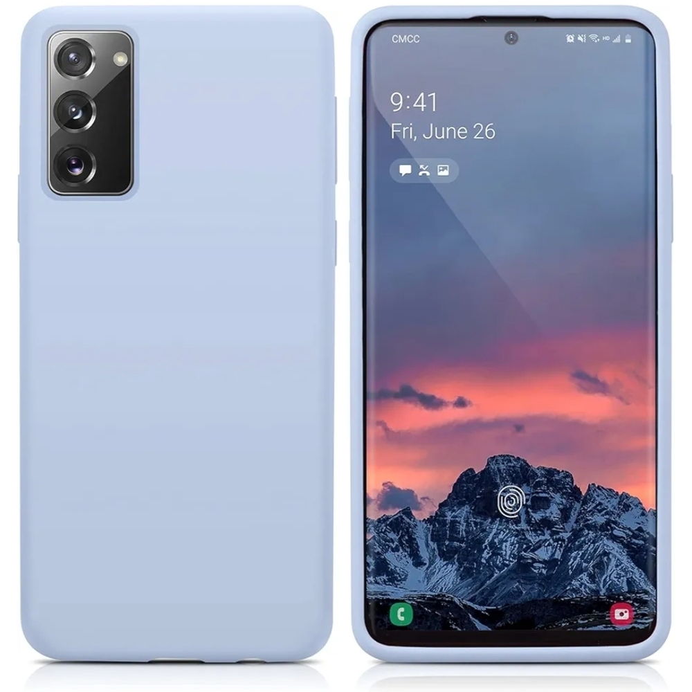 Samsung Blue Silicone Case for Galaxy Smartphones